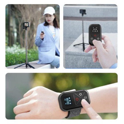GoPro Aksiyon Kameraları İçin The Remote Uzaktan Kumanda 3.0 ( GoPro Hero13 Black,Hero12 Black /Hero11 /Hero10/Hero9/Hero8/GoPro Max ) - Thumbnail