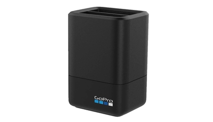 GoPro Dual Battery Charger with Rechargeable Battery for MAX 360 Camera - Thumbnail