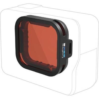 GoPro HERO 5 Black Mavi Sular için Şnorkel Dalış Filtresi