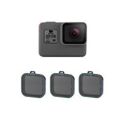 TELESIN - GoPro Hero 7/6/5 Black / ND4/ND8/ND16 Lens Filter Sets