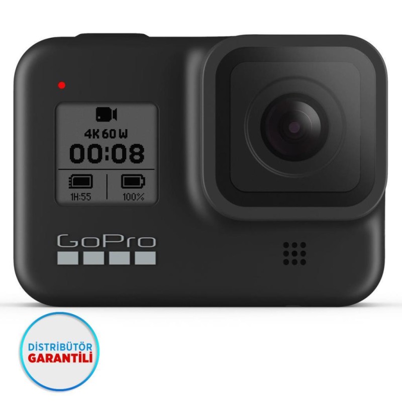 GoPro Hero 8 Black Edition Aksiyon Kamera ( Distribütör Garantili )