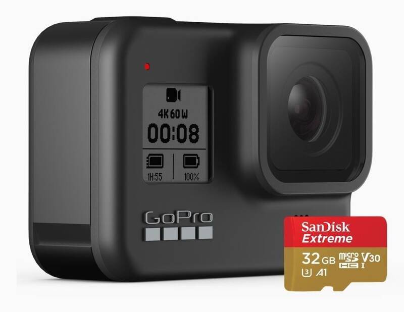 GoPro Hero 8 Black Edition ve Hafıza Kartı Bundle