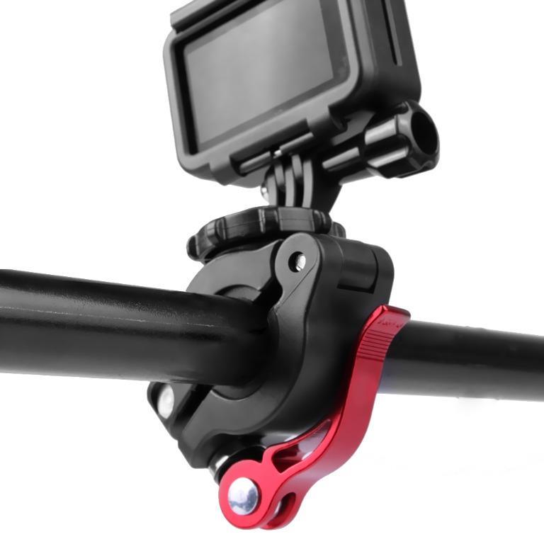 Hero 8 / DJI Osmo Aksiyon / Osmo Cep için Evrensel Bisiklet Kelepçe Ayarlanabilir Klip