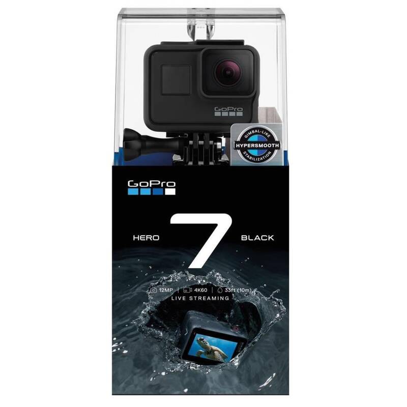 GoPro HERO7 Black Aksiyon Kamera + Kafa Bandı Aparatı