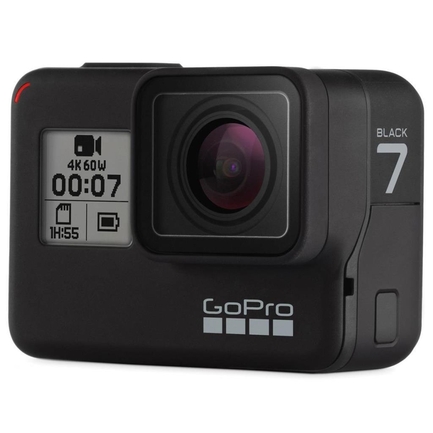 GoPro HERO7 Black Aksiyon Kamera + Kafa Bandı Aparatı - Thumbnail
