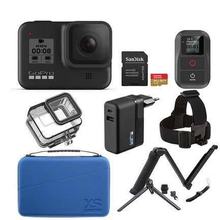 GoPro - GoPro HERO8 Black Deluxe Bundle