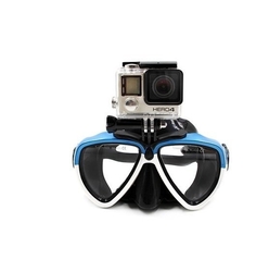 GoPro İçin Dalış Gözlüğü Mavi - Thumbnail