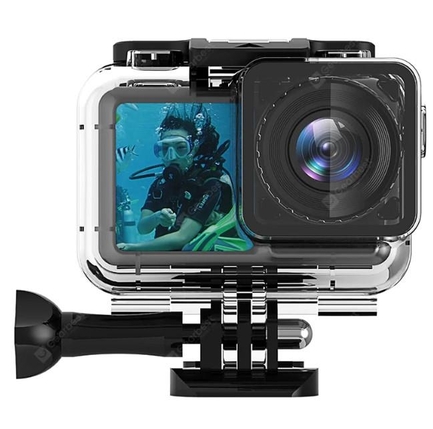 TELESIN - GoPro için Osmo Action Waterproof Housing Case