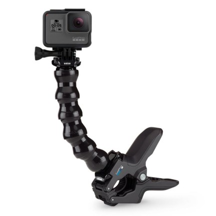 GoPro - GoPro Jaws Esnek Mandal Bağlantı Aparatı ( Kelepçe + Esnek Boyunluk )