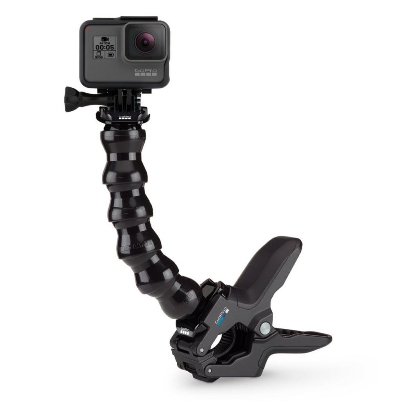 GoPro Jaws Esnek Mandal Bağlantı Aparatı ( Kelepçe + Esnek Boyunluk )