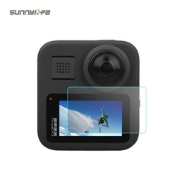 GoPro MAX Tempered Glass Protective Film Screen Protectors - Thumbnail