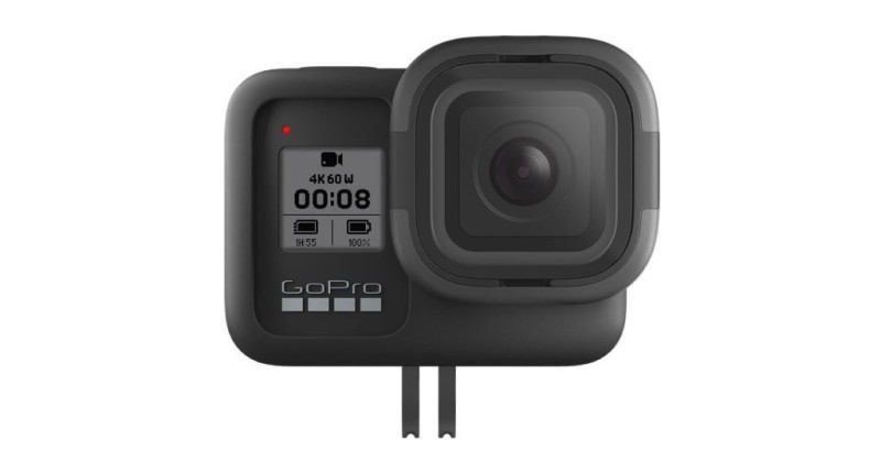 GoPro Rollcage Koruyucu Çerçeve + Hero8 Black İçin Değiştirilebilir Lens ( Hero8 Black )