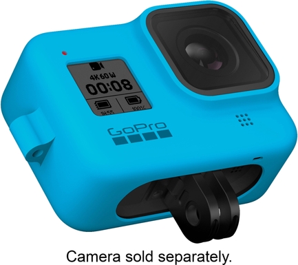 GoPro Silicone Sleeve and Adjustable Lanyard Kit for GoPro HERO8 (Bluebird) - Thumbnail