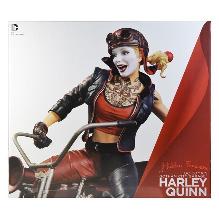 Dc Collectibles Gotham City Garage Harley Quinn Statue