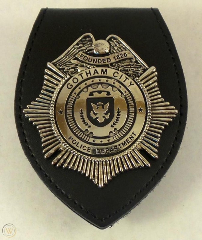 Gotham City Police Badge