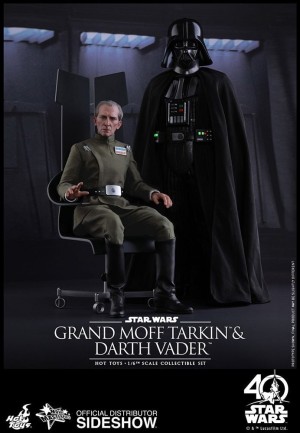 Hot Toys - Grand Moff Tarkin & Darth Vader Sixth Scale Figure Set