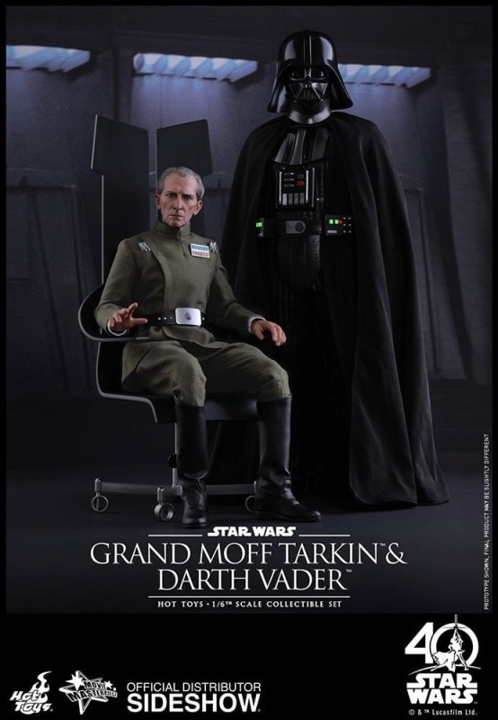 Grand Moff Tarkin & Darth Vader Sixth Scale Figure Set