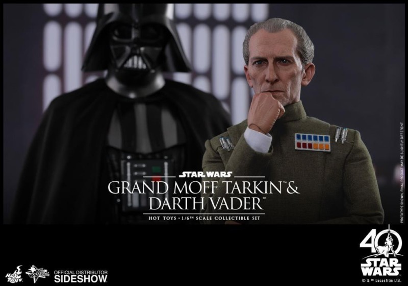 Grand Moff Tarkin & Darth Vader Sixth Scale Figure Set