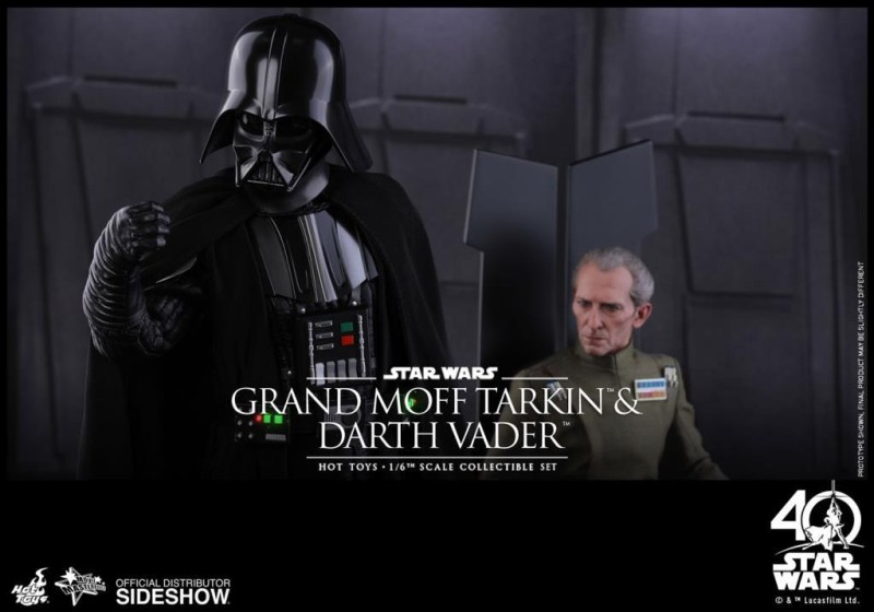 Grand Moff Tarkin & Darth Vader Sixth Scale Figure Set