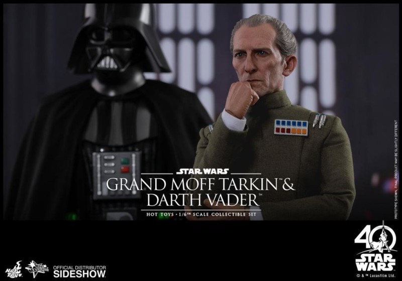 Grand Moff Tarkin & Darth Vader Sixth Scale Figure Set