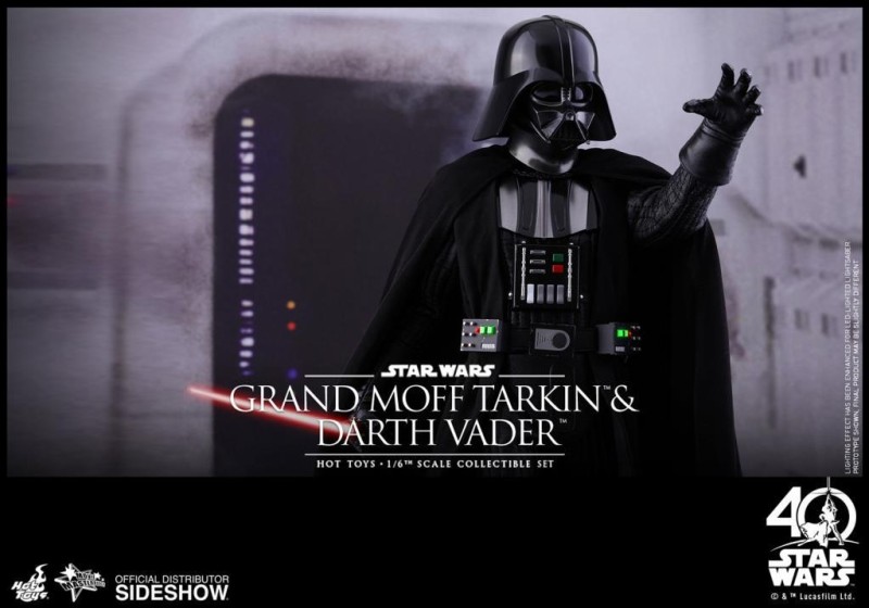 Grand Moff Tarkin & Darth Vader Sixth Scale Figure Set