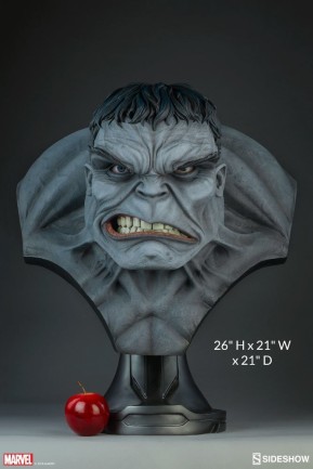 Gray Hulk Life-Size Bust - Thumbnail