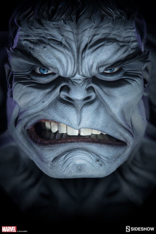 Gray Hulk Life-Size Bust