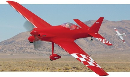 Great Planes Cosmic Wind Kırmızı Rc Elektrikli Model Uçak ARF (Elektronik Hariç) - Thumbnail