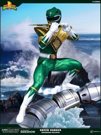 Sideshow Collectibles - Green Ranger Dragonzord Statue 1:4 Scale