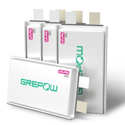 Grepow - Grepow 35C High Discharge Rate LiFePO4 Battery Cells