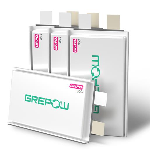 Grepow 35C High Discharge Rate LiFePO4 Battery Cells