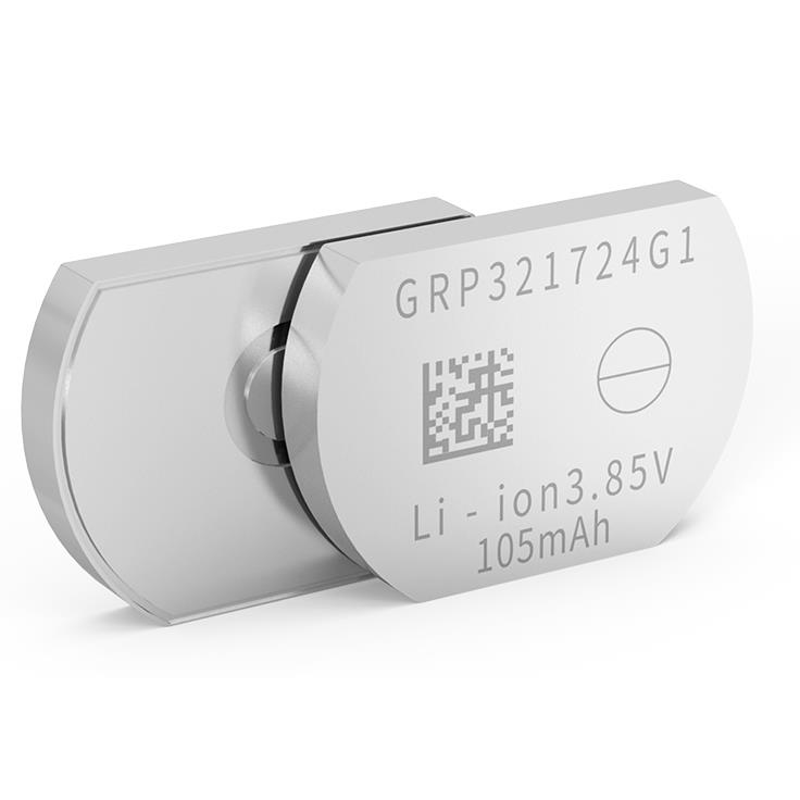 Grepow GRP321724G1 Metal Casing D Shaped Rechargeable Li-ion Battery