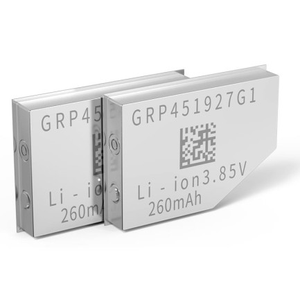 Grepow - Grepow GRP451927G1 Metal Casing Pentagonal Rechargeable Li-ion Battery