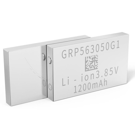 Grepow - Grepow GRP563050G1 Metal Casing Rectangular Rechargeable Li-ion Battery