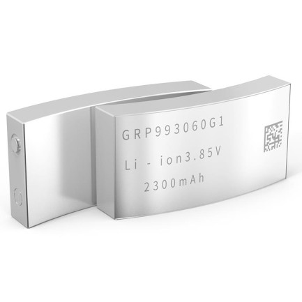 Grepow - Grepow GRP993060G1 Metal Casing Curved Rechargeable Li-ion Battery