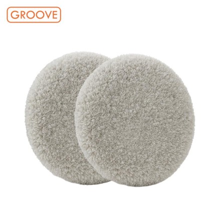 GROOVE - Groove Yuvarlak Cam Temizleme Robotu İçin Yedek Yıkanabilir Mikrofiber Silme Bezi 2 Adet