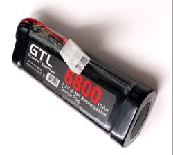 GTL - GTL 6800 mAh 7.2V Ni-MH Şarj edilebilir batarya