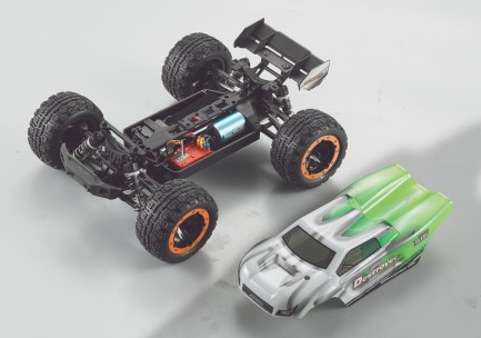 HAIBOXING RC 1/16 Destroyer 45KM+ Sürat Uzaktan Kumandalı Model RC Model Araba RTR Elektrikli 4WD Brushless Fırçasız Truggy Truck (Yeşil) + 1100 mAh 7.4V 2S 30C Lipo Batarya (ÖN SİPARİŞ TAHMİNİ TESLİMAT 5 AĞUSTOS) - Thumbnail