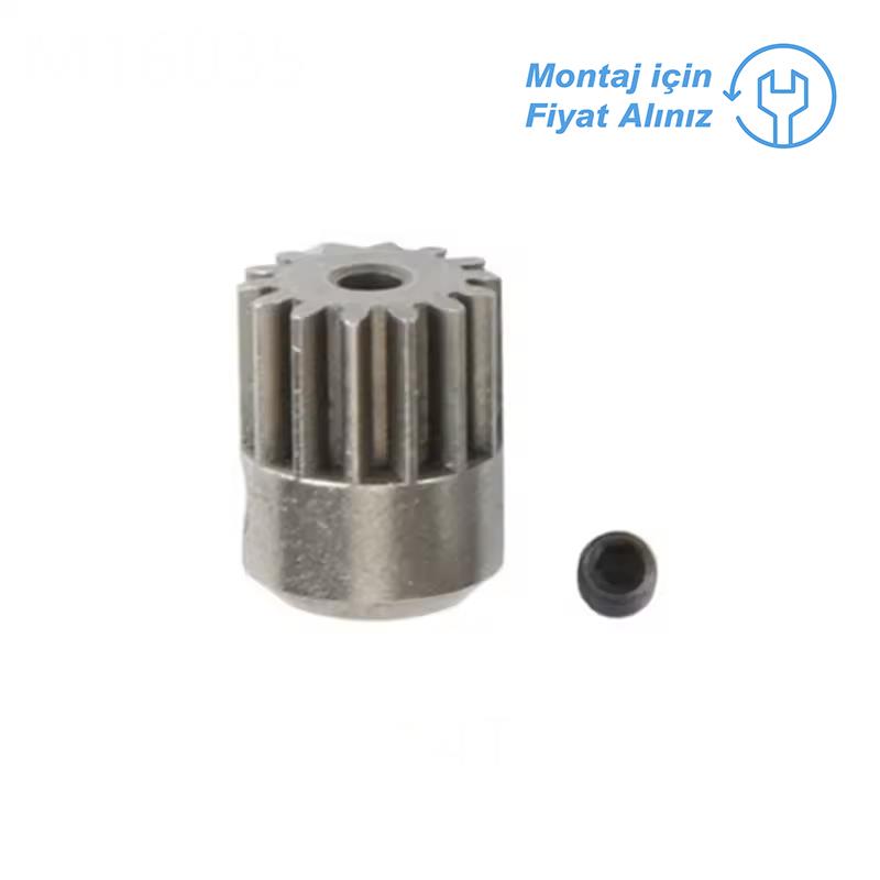 HAIBOXING 16889A/16890A Ravage / Destroyer RC Araba İçin Motor Pinion 14T +Vida Seti M16035 (Teknik Servis Ürünüdür-Montaj İçin Fiyat Alınız)