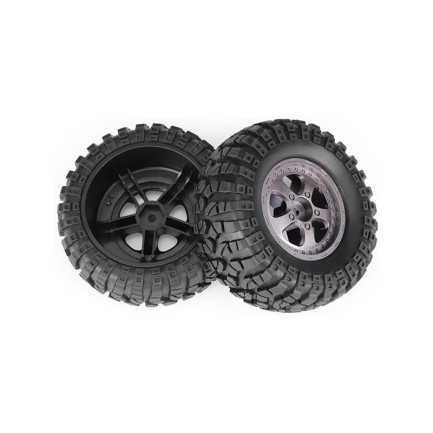 HAIBOXING 901/905 RC Araba İçin Yedek Lastik Seti 2 Adet 90140 - Thumbnail