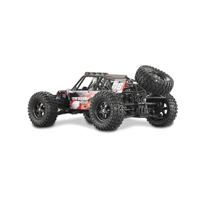 HAIBOXING 905 Twister RC Araba İçin Body Gövde Kep Kırmızı+Sticker Çıkartma Seti 90157