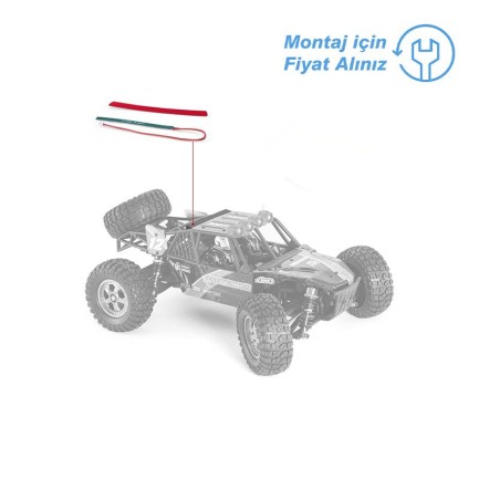 HAIBOXING 905 Twister RC Araba İçin Üst Işık Arka Led Seti 90156 (Teknik Servis Ürünüdür-Montaj İçin Fiyat Alınız) - Thumbnail