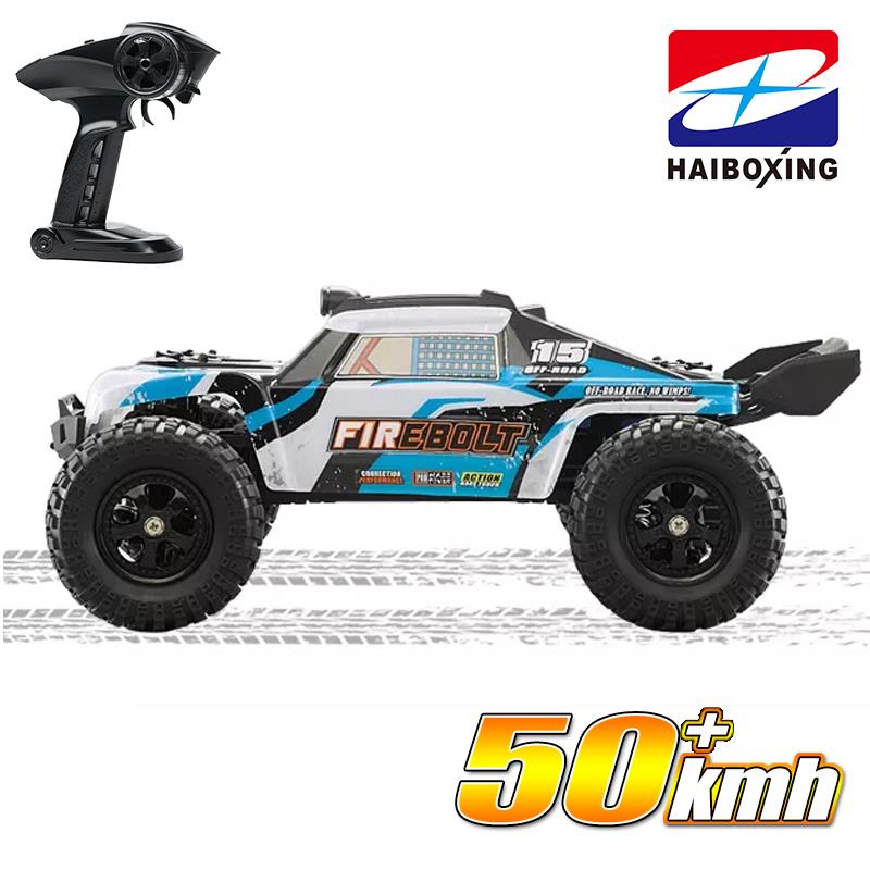 HAIBOXING RC 1/12 901 Firebolt 50+ KM/H Sürat Uzaktan Kumandalı RC Model Araba RTR Elektrikli 4WD Offroad Truck (Mavi) HAIBOXING RC 1/12 901 Firebolt 50+ KM/H Sürat Uzaktan Kumandalı RC Model Araba RTR Elektrikli 4WD Offroad Truck (Mavi)