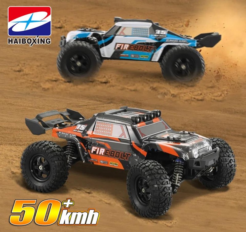 HAIBOXING RC 1/12 901 Firebolt 50+ KM/H Sürat Uzaktan Kumandalı RC Model Araba RTR Elektrikli 4WD Offroad Truck (Mavi) HAIBOXING RC 1/12 901 Firebolt 50+ KM/H Sürat Uzaktan Kumandalı RC Model Araba RTR Elektrikli 4WD Offroad Truck (Mavi)