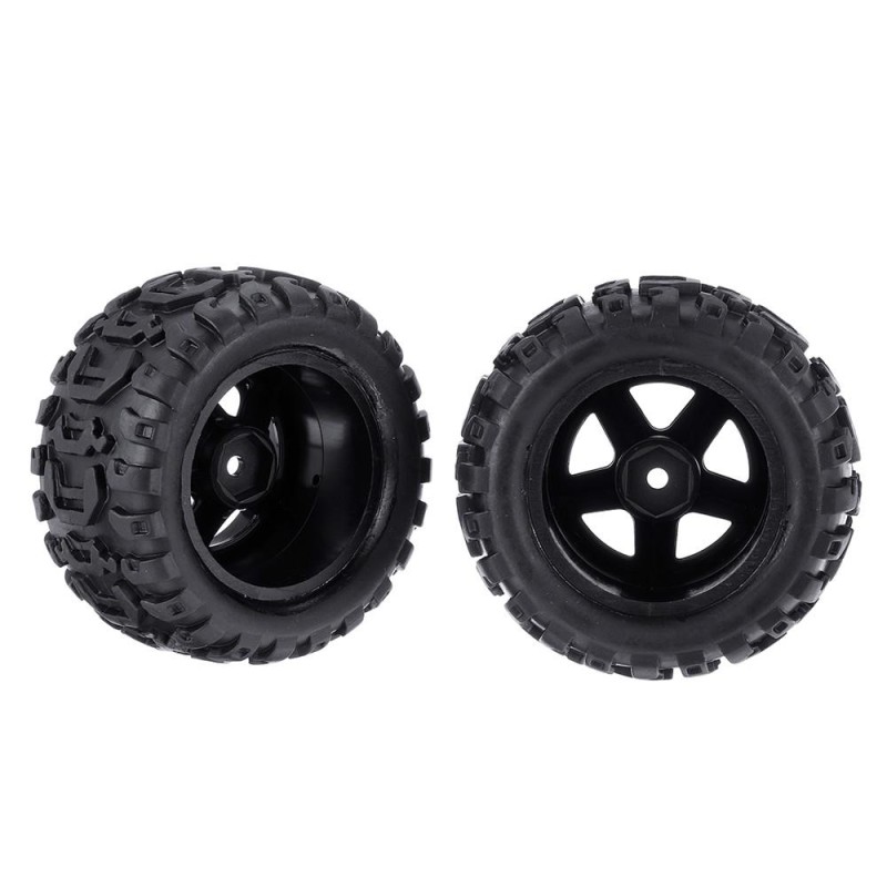 HAIBOXING 16890 / 16890A Destroyer Truggy Jant Lastik Takımı Wheels Complete (2 Adet)