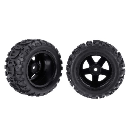 HAIBOXING 16890 / 16890A Destroyer Truggy Jant Lastik Takımı Wheels Complete (2 Adet) - Thumbnail