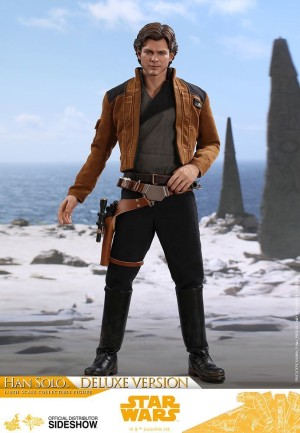 Hot Toys - Hot Toys Han Solo Deluxe Version Sixth Scale Figure MMS492