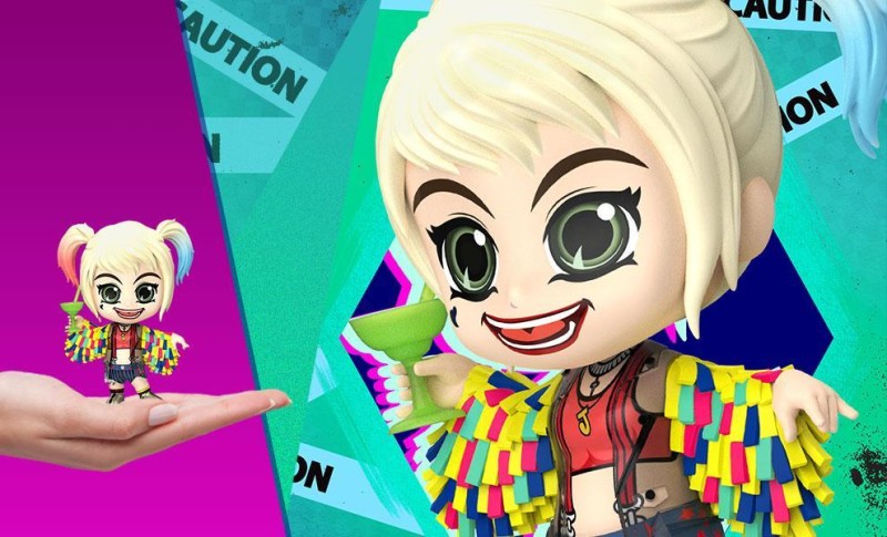 Hot Toys Harley Quinn (Caution Tape Jacket Version) Cosbaby