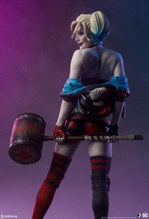 Sideshow Collectibles Harley Quinn Hell on Wheels Premium Format Figure 300714 - Thumbnail