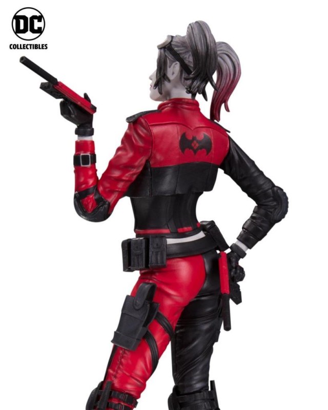 Dc Collectibles Harley Quinn Injustice 2 Red Black & White Statue